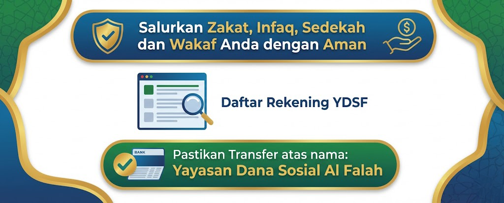 Rekening Resmi YDSF